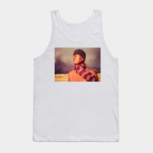 Iron Man, Crosby Beach, Liverpool Tank Top